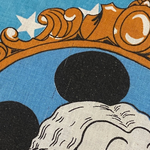 Vintage 1976 Wamsutta Bicentennial Mickey Mouse Bed Spread - Picture 10 of 12